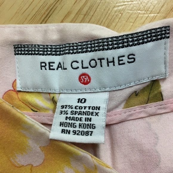 Real Clothes Saks 5th Classy Capris Size 10 FUN!! - Picture 4 of 6